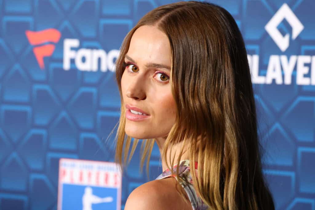 LOS ANGELES, CALIFORNIA - JULY 18: Mallory Edens attends Michael Rubin's MLBPA x Fanatics party at City Market Social House on July 18, 2022 in Los Angeles, California. 